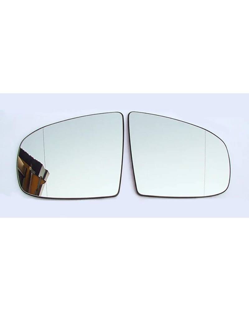 Umkehrlinse Rückfahrglas Spiegel Für X5 E70 2008-2013 Für X6 2008-2014 Auto Seitenspiegel Objektiv Rückspiegel Reflektierende Linsen Glas Heizung(2PCS Left and Right) von MNNZHG