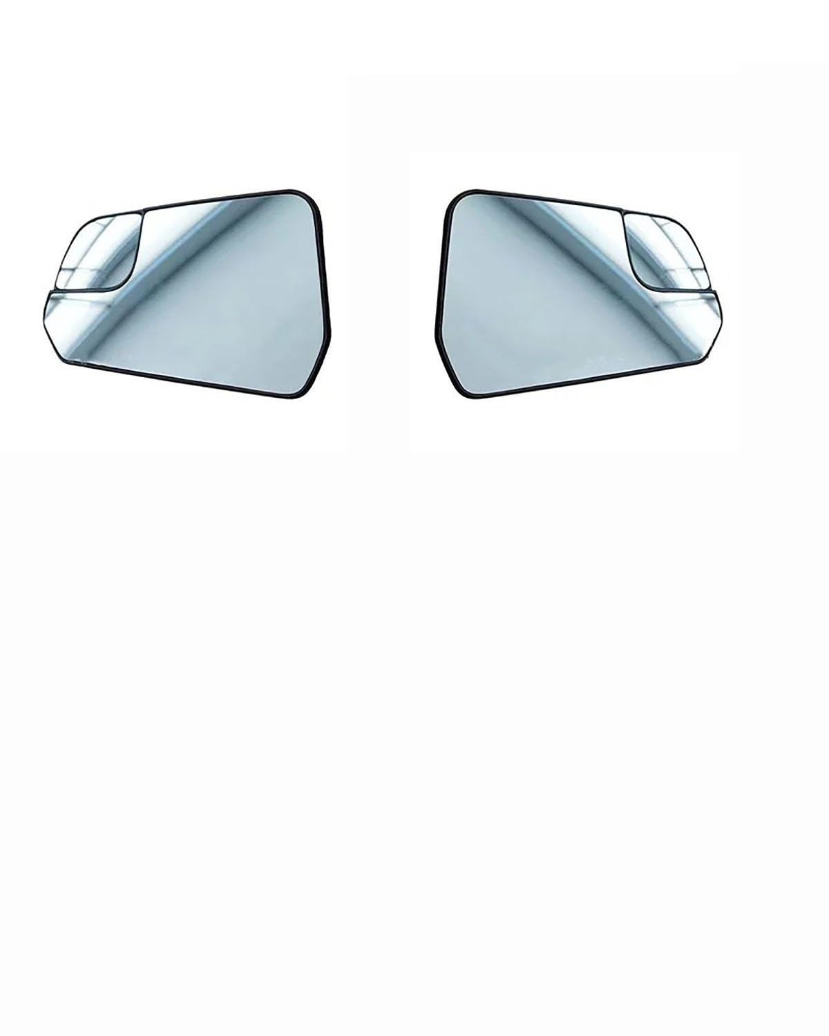 Umkehrlinse Rückfahrglas Spiegel Seitentürflügel-Rückspiegel Für Ford Für Mustang 2015-2021 Beheizte Spiegel Glaslinse Autozubehör(2pcs or so Pair) von MNNZHG