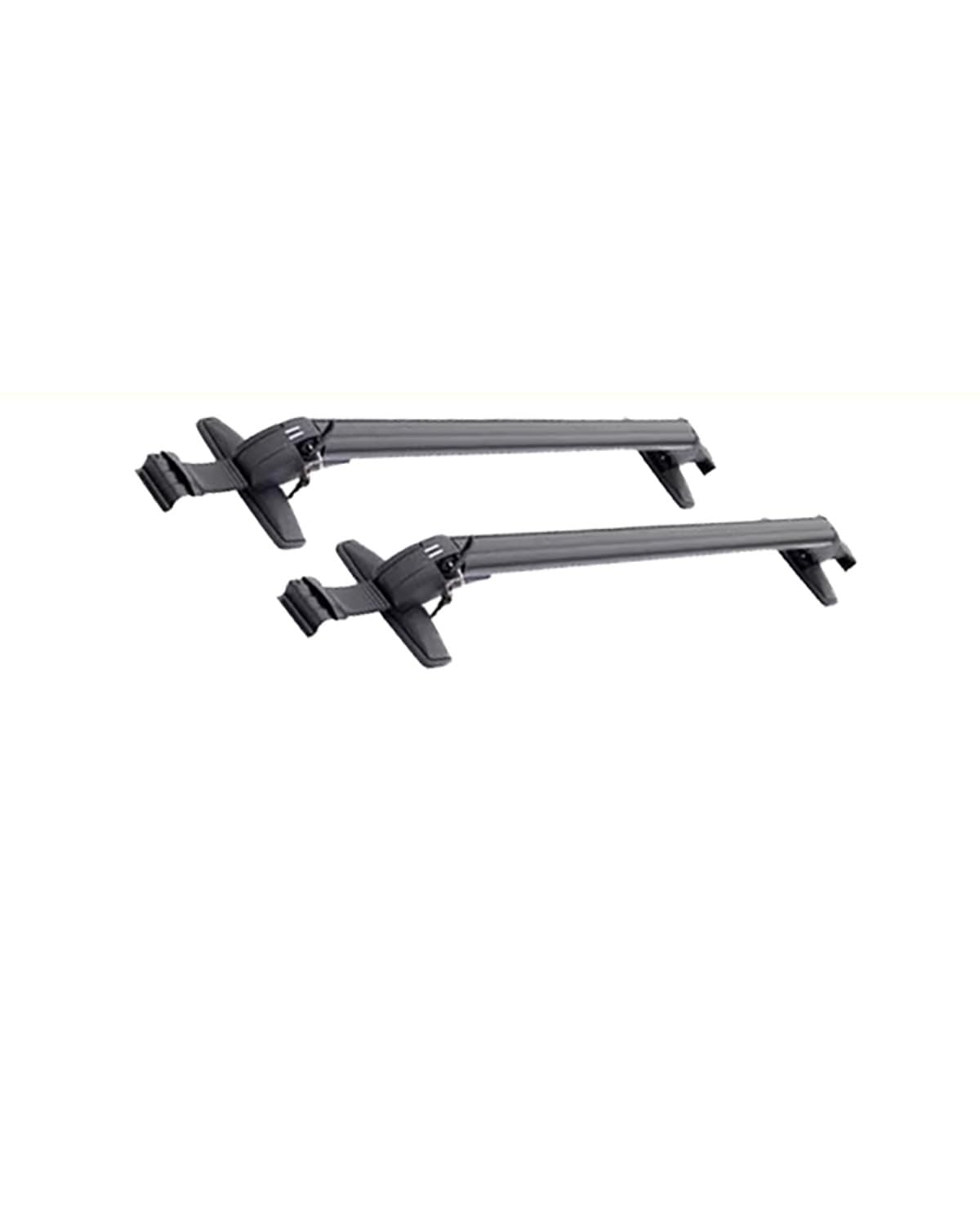 dachgepäckträger Auto 1 Paar 2 Stücke Universal Fahrzeug Auto Dach Montage Rack Schiene Bar Schwarz Aluminium Gepäckträger Mit Schloss Auto Rack dachträger universal(A-2pcs 82cm) von MNNZHG