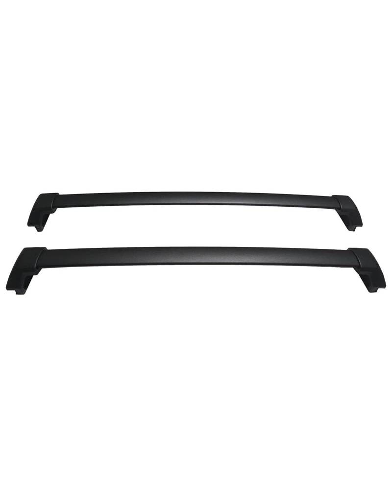 dachgepäckträger Auto Für CR-V 2023 2024 2 Stück Dachrelingträger Träger Querstangen Querstangen Aluminium Autodachträger dachträger universal(Black) von MNNZHG