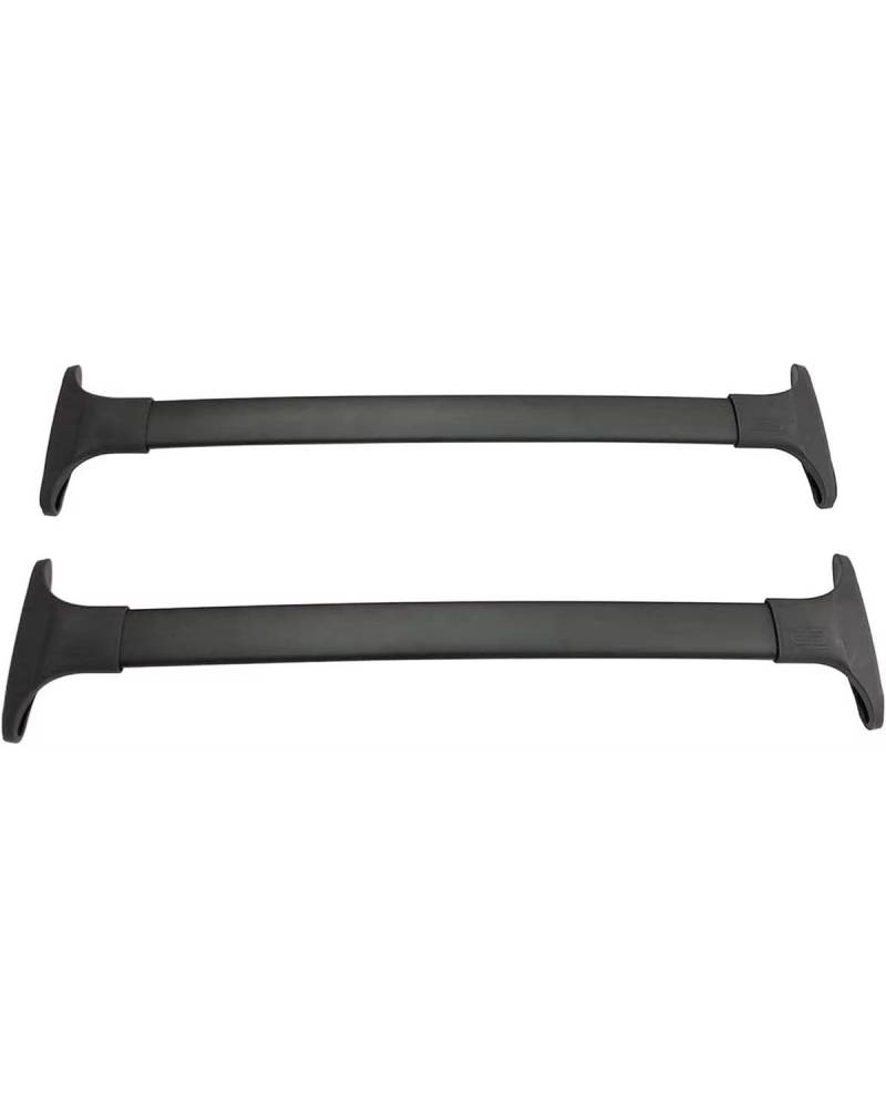 dachgepäckträger Auto Für Ford Für Ecosport 2013-2020 Auto Styling Dach Rack Aluminium Legierung Seite Bars Kreuz Schienen Dach Rack Gepäck Träger Rack 2Pcs dachträger universal(Black) von MNNZHG