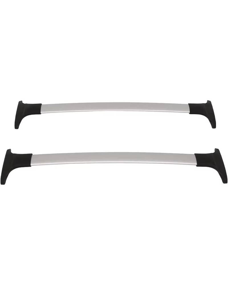 dachgepäckträger Auto Für Ford Für Ecosport 2013-2020 Auto Styling Dach Rack Aluminium Legierung Seite Bars Kreuz Schienen Dach Rack Gepäck Träger Rack 2Pcs dachträger universal(Silver) von MNNZHG