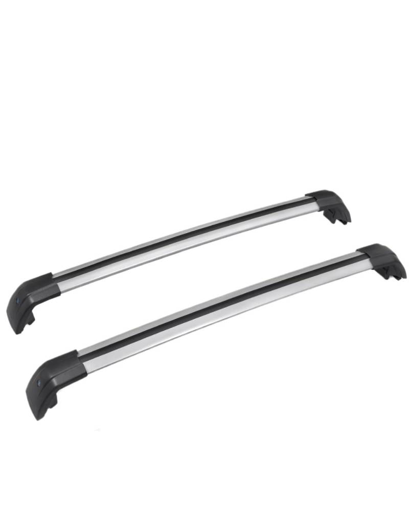 dachgepäckträger Auto Für Hyundai Für Santa Für Fe 2013-2018 2 Stücke Auto Dach Bars Aluminium Legierung Seite Bars Kreuz Schienen Dach Rack Gepäck dachträger universal von MNNZHG