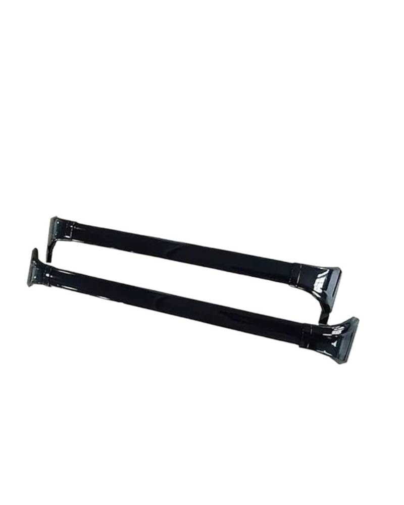 dachgepäckträger Auto Für Lexus Für NX 250 350 350h 450h 2022 2023 2024 2PCS Querträger Querträger Dachträger Aluminium Silber Schwarz dachträger universal(Black) von MNNZHG