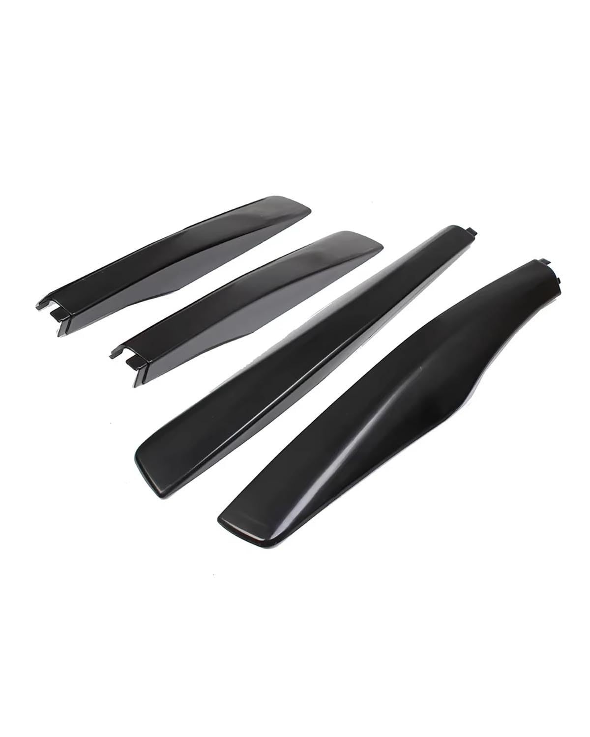 dachgepäckträger Auto Für Lexus RX350 RX400h RX330 2004 2005 2006 2007 2008 2009 Schwarz ABS Dachträger Bar Schiene Ende Abdeckung Shell Ersetzen 4PCS dachträger universal von MNNZHG