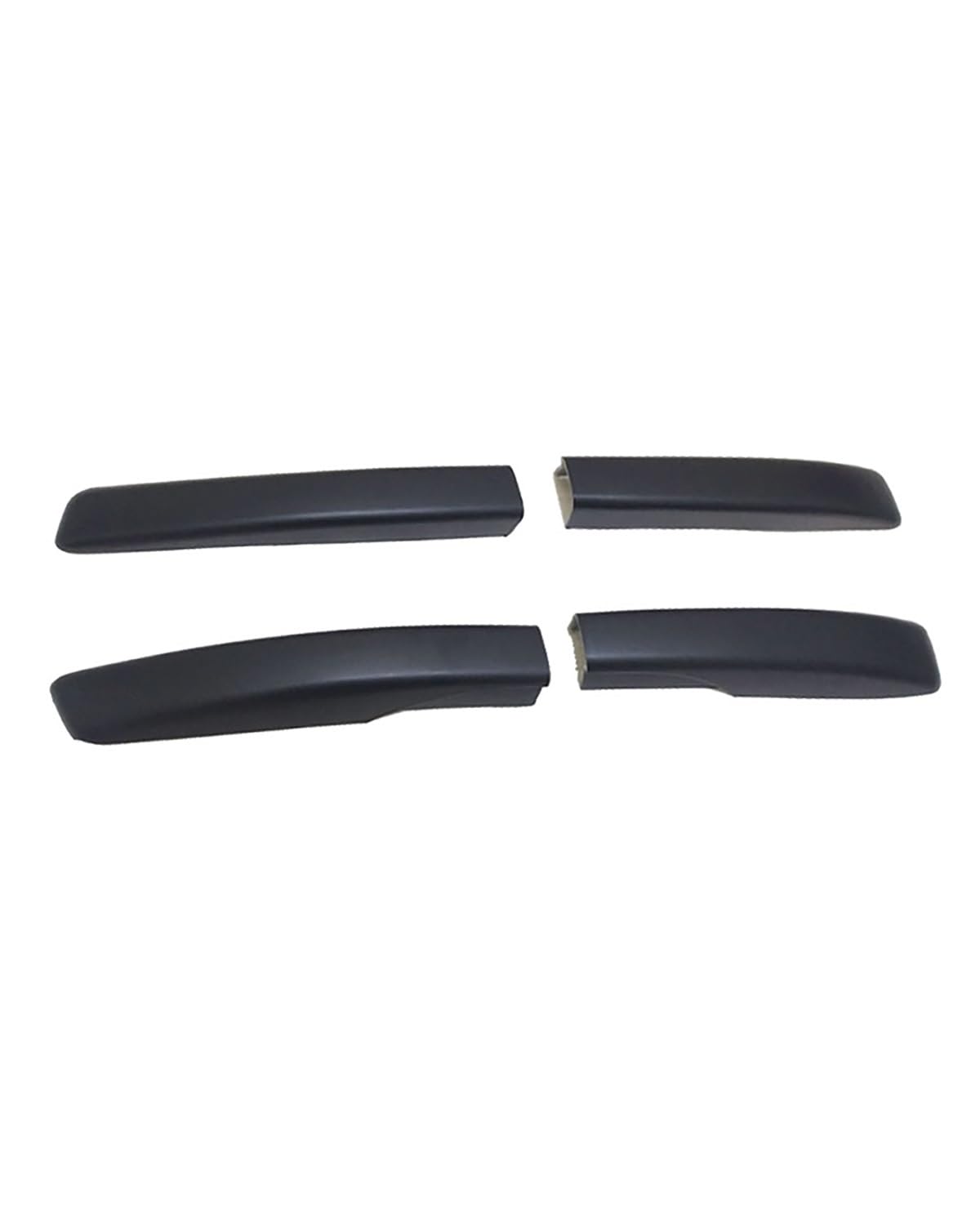 dachgepäckträger Auto Für Mitsubishies Für ASX SUV 2013-2019 Auto Dach Rack Abdeckung Kappe Vorne Hinten Dach Gepäck Bar Schiene Ende Shell Kunststoff Abdeckung Ersatz dachträger universal(4PCS Set) von MNNZHG