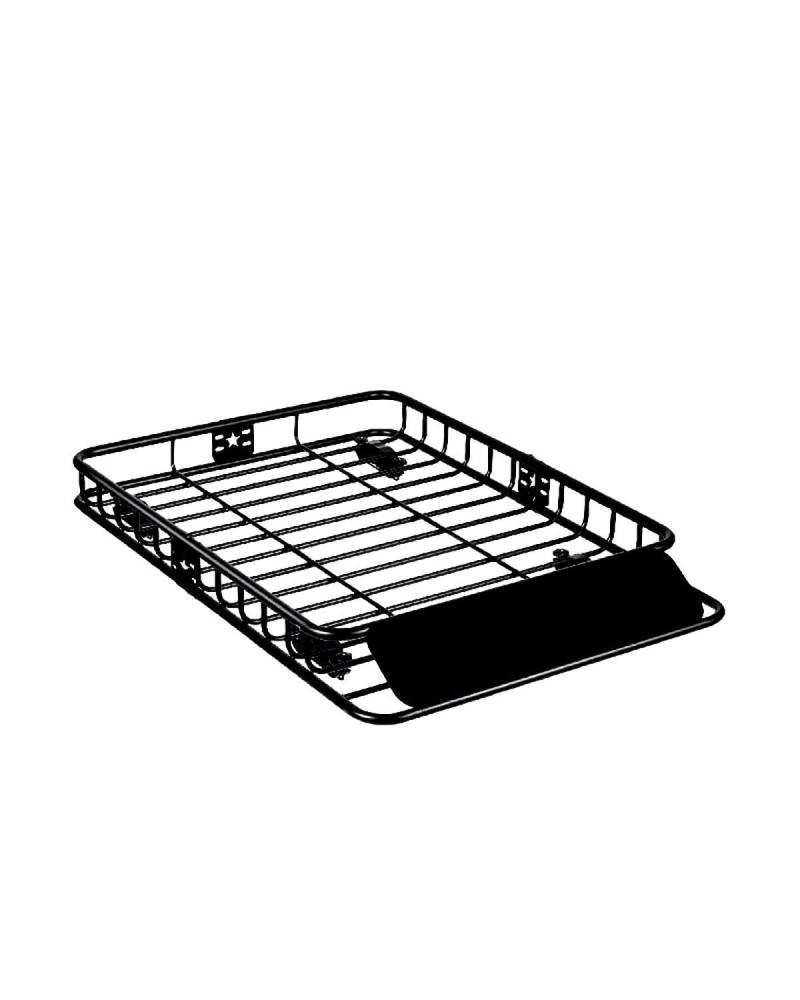 dachgepäckträger Auto Für SUV-LKW-Fahrzeug-Dachträger-Gepäckkorb 46"x36"x4,5/51"x36"x5" Dach-Gepäckträger, Robust, 200 Pfund Kapazität dachträger universal(46 inches) von MNNZHG