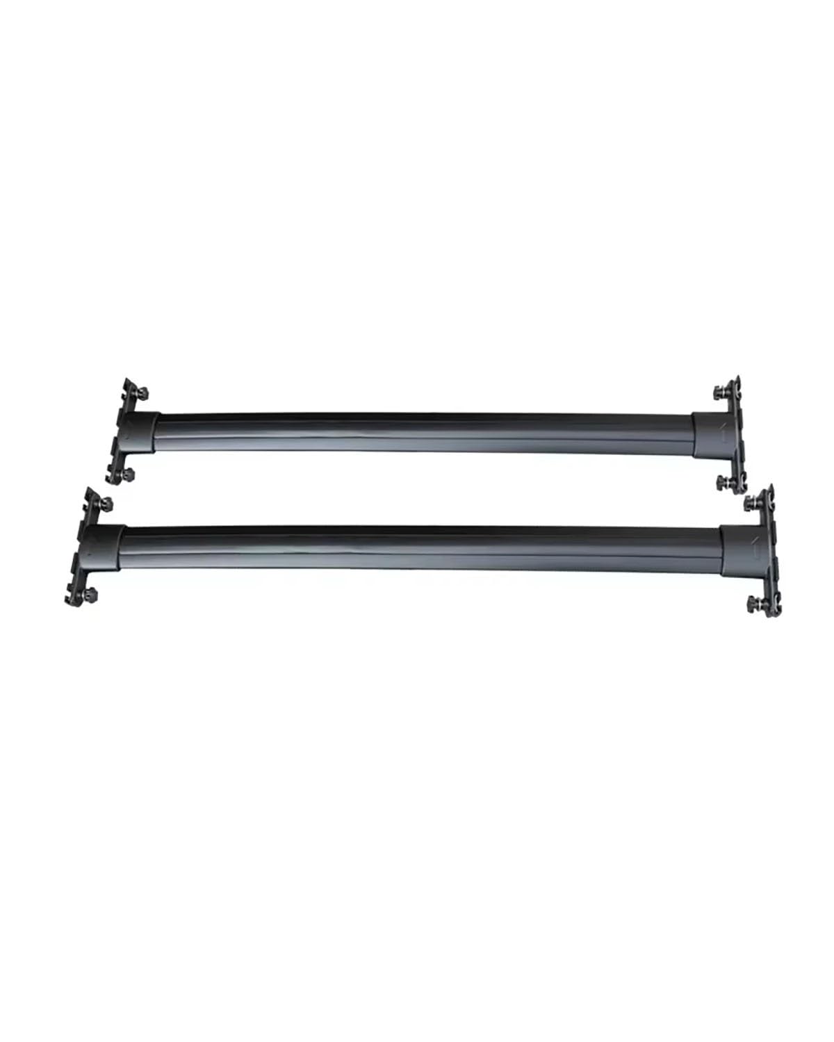 dachgepäckträger Auto Für Toyota Für 4Runner 2010-2024 Schienen Bar Gepäck Träger Bars Kreuz Bar Rack Schiene Boxen Zubehör Auto Dach Rack dachträger universal(Black) von MNNZHG