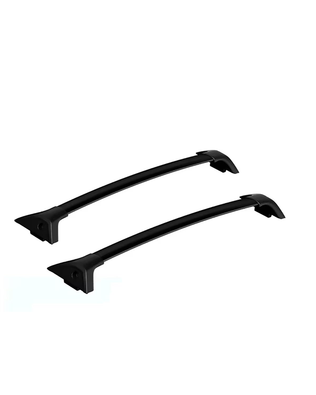 dachgepäckträger Auto Für Toyota Für RAV4 Für RAV 4 2019-2024 Schienen Bar Gepäckträger Bars Kreuz Bar Rack Schiene Boxen Zubehör Auto Dach Rack dachträger universal(Black) von MNNZHG