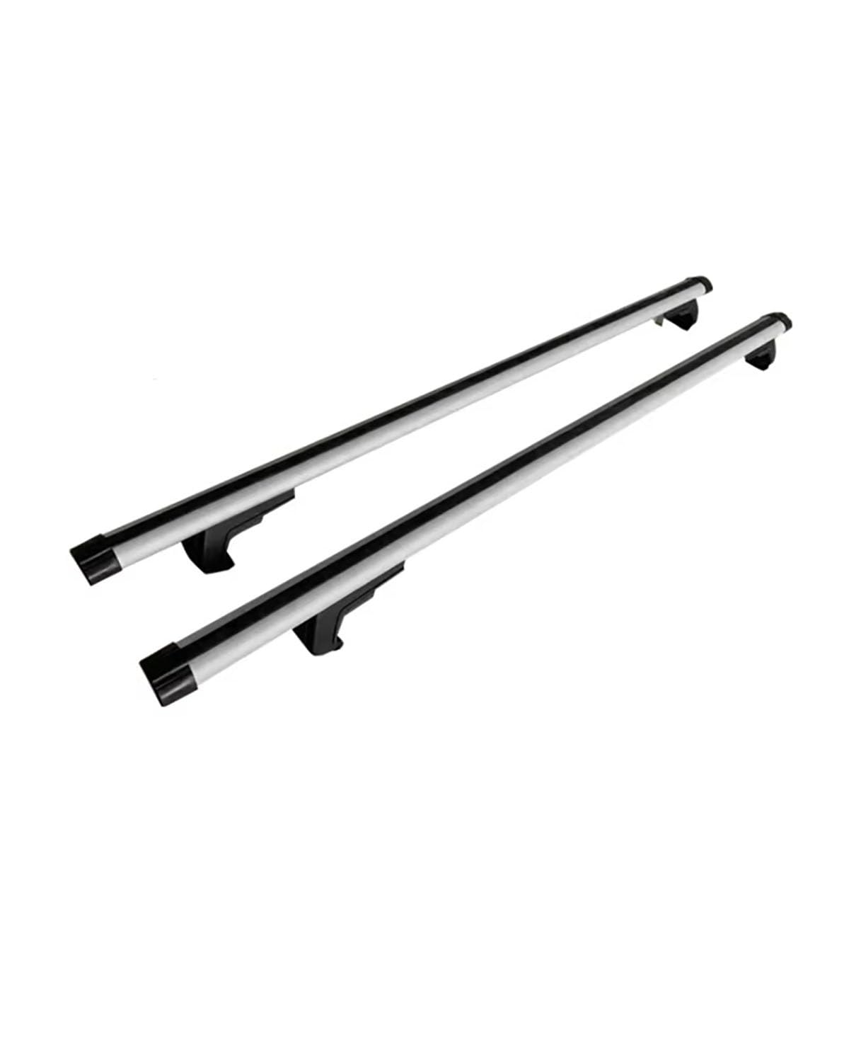 dachgepäckträger Auto Universal Aluminiumlegierung Auto Dachträger Querstange Mit Schloss Für SUV Auto Silbrig Schwarz 135 cm dachträger universal(Silvery) von MNNZHG