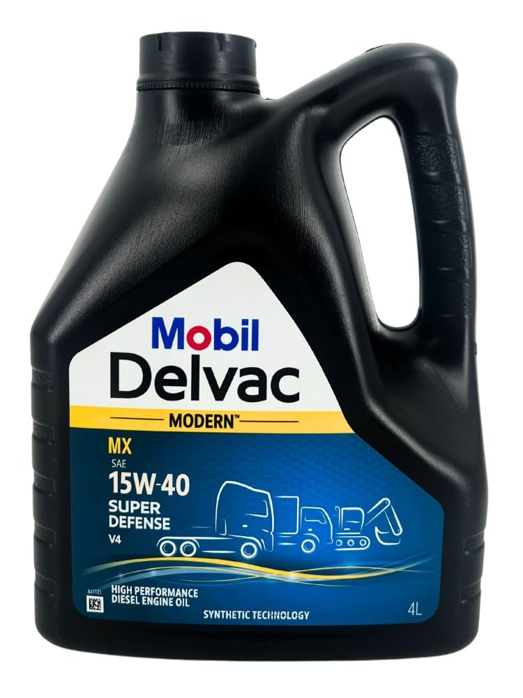 OLEJ MOBIL 15W40 4L DELVAC MODERN SUPER DEFENSE V4 / 228.3 / RLD-2 / VDS-3 von Mobil