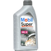 MOBIL Motoröl 10W-40, Inhalt: 1l, Teilsynthetiköl 150562 von MOBIL