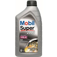 MOBIL Motoröl Mobil Super 2000 Formula P 10W-40 Inhalt: 1l, Teilsynthetiköl 151096 von MOBIL