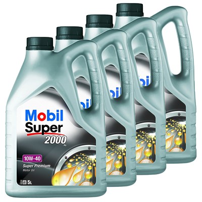 Mobil 20 L Super 2000 X1 10W-40 [Hersteller-Nr. 150563] von MOBIL