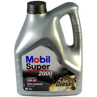 Motoröl MOBIL SUPER 2000 DI 10W40 4L von Mobil