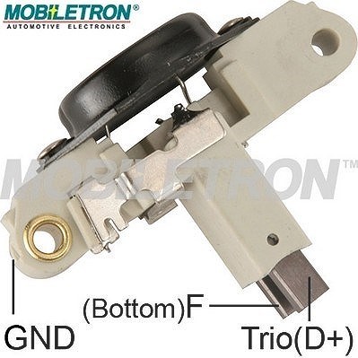 Mobiletron Generatorregler [Hersteller-Nr. VR-B200H] für Saab, Seat, Audi, Opel, Alfa Romeo, Nissan, BMW von MOBILETRON