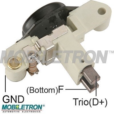 Mobiletron Generatorregler [Hersteller-Nr. VR-B201H] für Daewoo, Mercedes-Benz, Renault, Ssangyong, Volvo von MOBILETRON