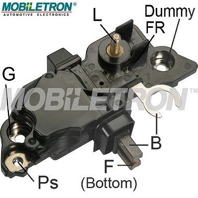 Mobiletron Generatorregler [Hersteller-Nr. VR-B252] für Opel, Mercedes-Benz, Fiat von MOBILETRON