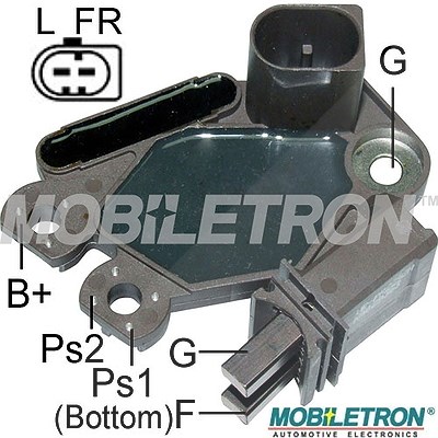 Mobiletron Generatorregler [Hersteller-Nr. VR-PR2292H] für Audi, Ford, Seat, Skoda, VW von MOBILETRON