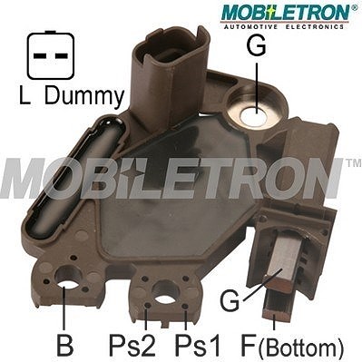 Mobiletron Generatorregler [Hersteller-Nr. VR-PR2299H] für Mitsubishi, Nissan, Opel, Renault, Vauxhall, Volvo von MOBILETRON