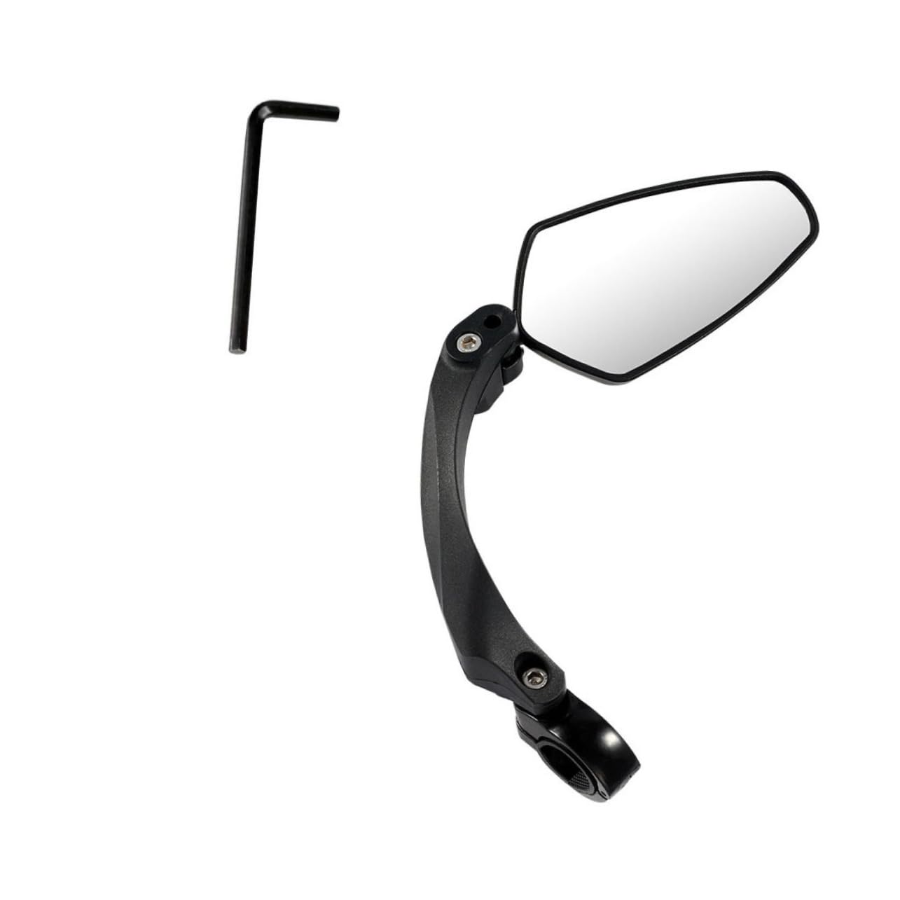 MOBUTOFU 360° Drehbarer Fahrradrückspiegel Für Lenker Universeller Einstellbarer Rückspiegel Für Mountainbikes Und Straßenräder Rechts Bicycles Rearview Mirror von MOBUTOFU