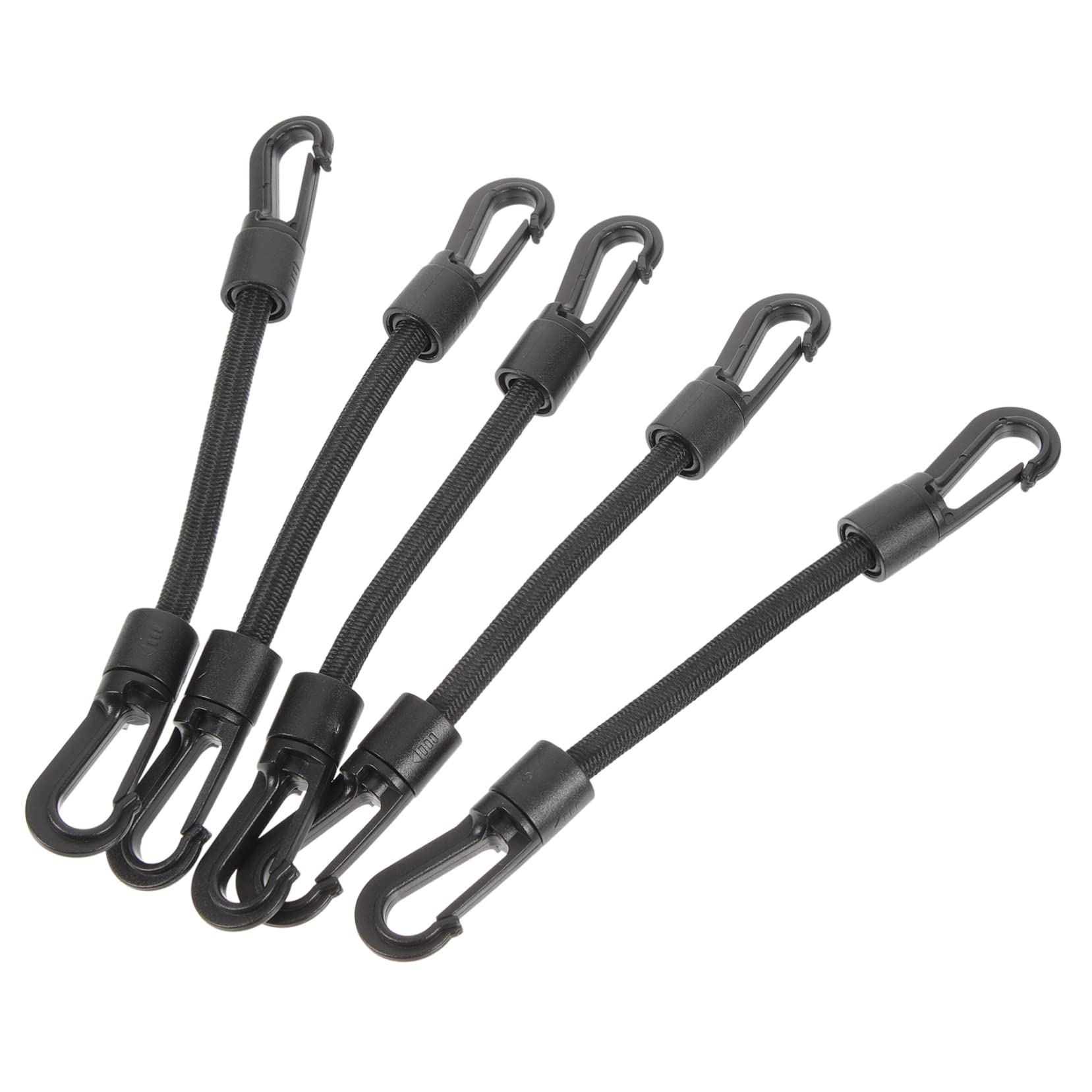 MOBUTOFU 5er Set Elastische Spanngummis Mit Haken Tragbare Aufhänge Seile Für Outdoor Aktivitäten Camping Und Sport Multifunktionale Befestigungsriemen Für Sicheres Fixieren von MOBUTOFU