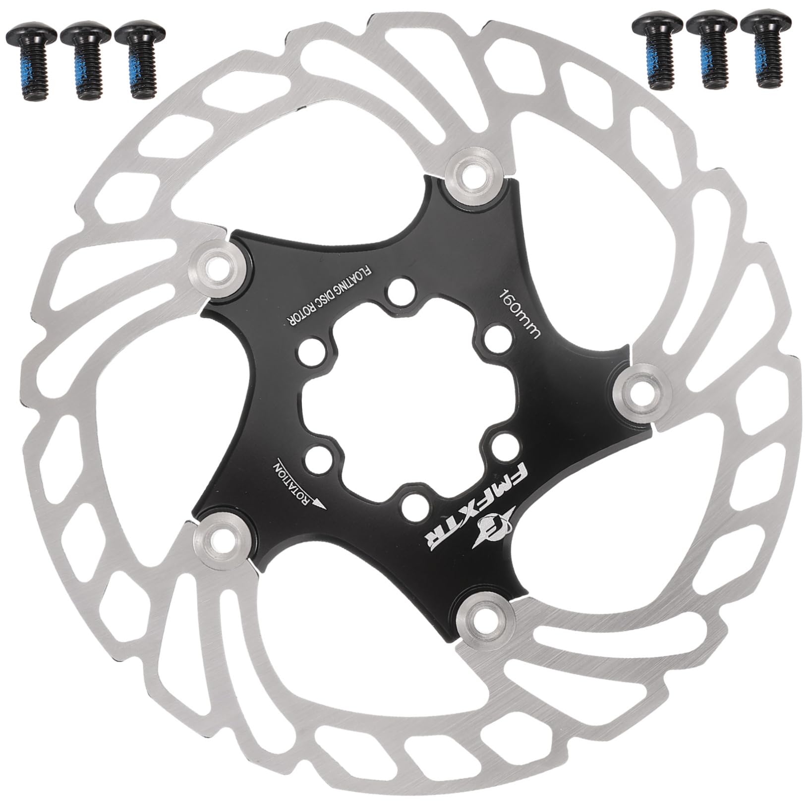 MOBUTOFU Ersatzteile Bremsscheibe Für Felgenbremse Universalscheibe Für Hydraulische Und Mechanische Bremsen Am Fahrrad Kompatibel Mit Rennrad Bremshebel Und Bremsbelägen Langlebig Und von MOBUTOFU