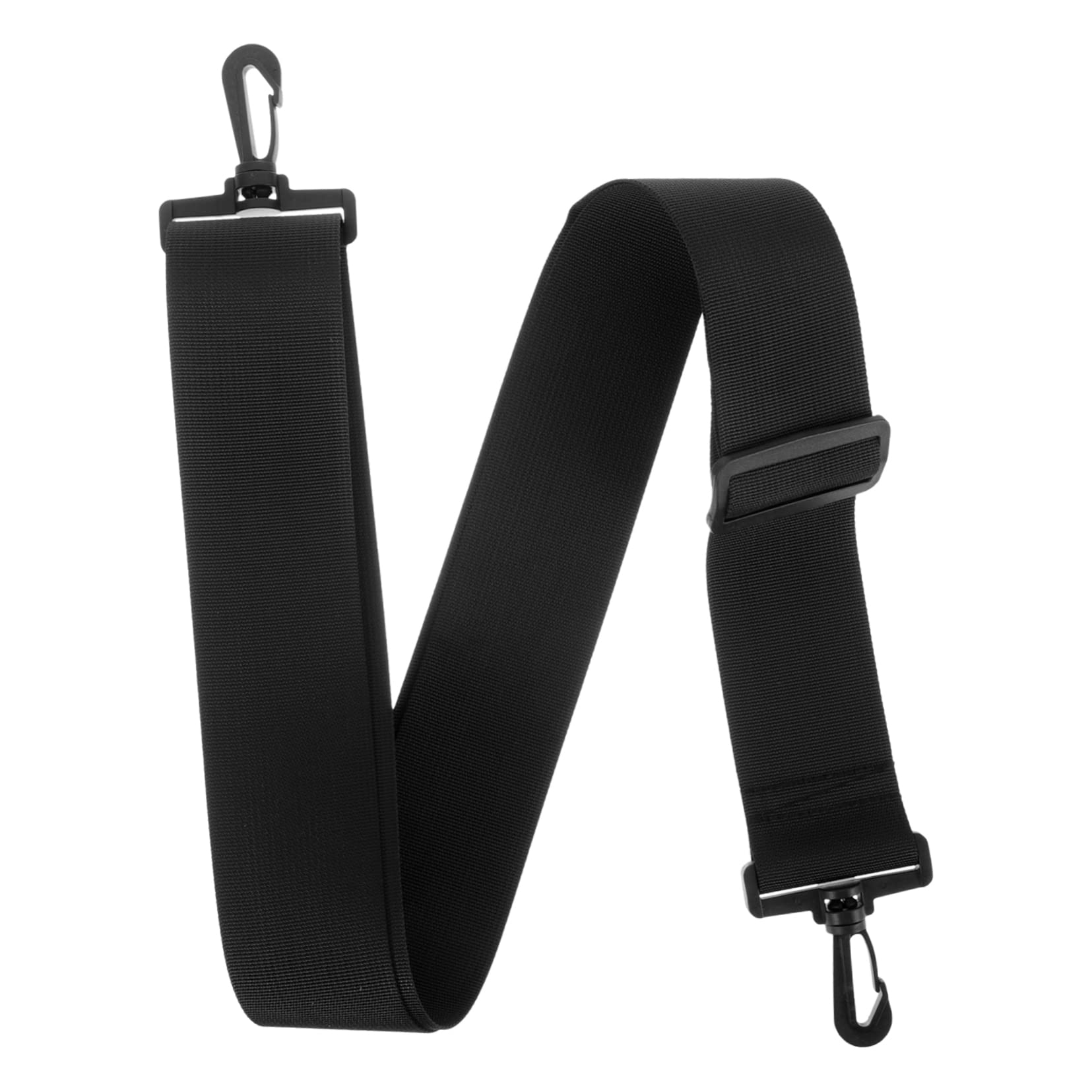 MOBUTOFU Universeller Taschenschultergurt Taschengurte Für Handtaschen Riemenscheiben Rolle Abdeckung Kinderwagen Bewachen Umreifung Klare BH-träger Gepäckband Riementasche Black Polyester von MOBUTOFU