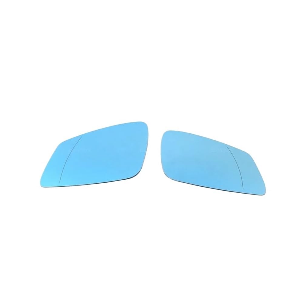 Auto Seitenspiegelglas Für Linke Und Rechte Seite Blau Beheizte Flügel Spiegel Glas E84 F48 F20 F21 F40 Weitwinkel Rückspiegel F22 F23 F30 F31 F34 F10 F07(1 pair blue) von MODADA