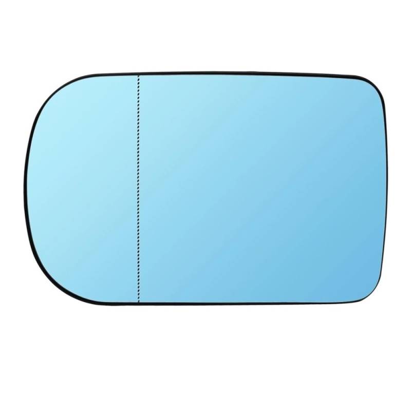 Auto Seitenspiegelglas Linke Rechte Türseite Flügelspiegelglas Beheizt Blau Rückansicht Rückansicht Konvex Außen Für 7er E38 5 E39 1995–2003(Left) von MODADA