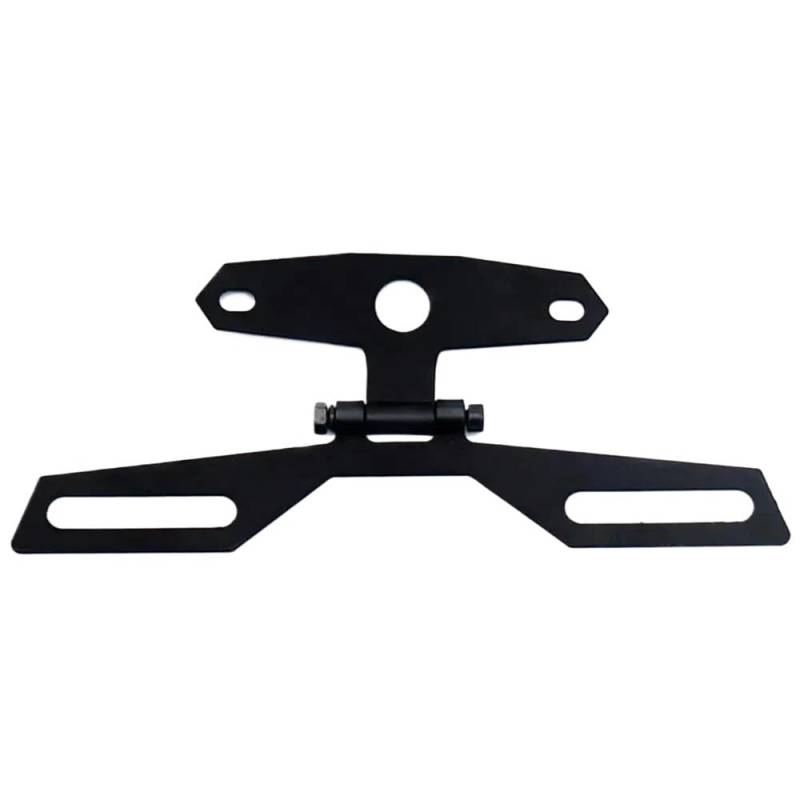 Motorrad Nummernschildhalterung Motorrad Einstellbare Klappbare Kennzeichenhalterung Schwanz Hinten Halterung Rack 17.8cm × 7.5cm von MODADA