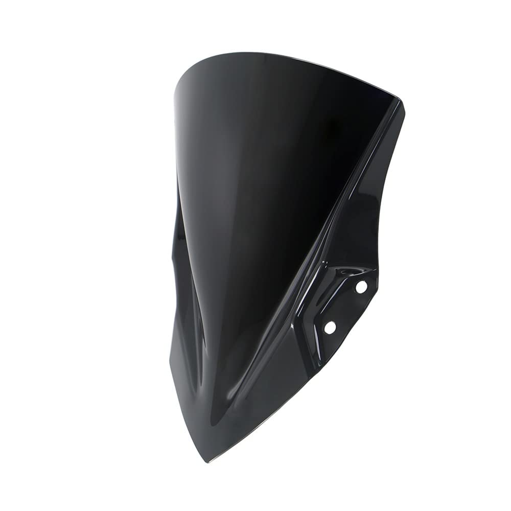 Motorrad Windschutzscheibe Für Ninja250 Für Ninja400 2018 2019 2020 2021 2022 Windschutzscheibe Windschutzscheibe Air Spoiler Windschutz Deflector Protector Motorräder Deflektor(B) von MODADA