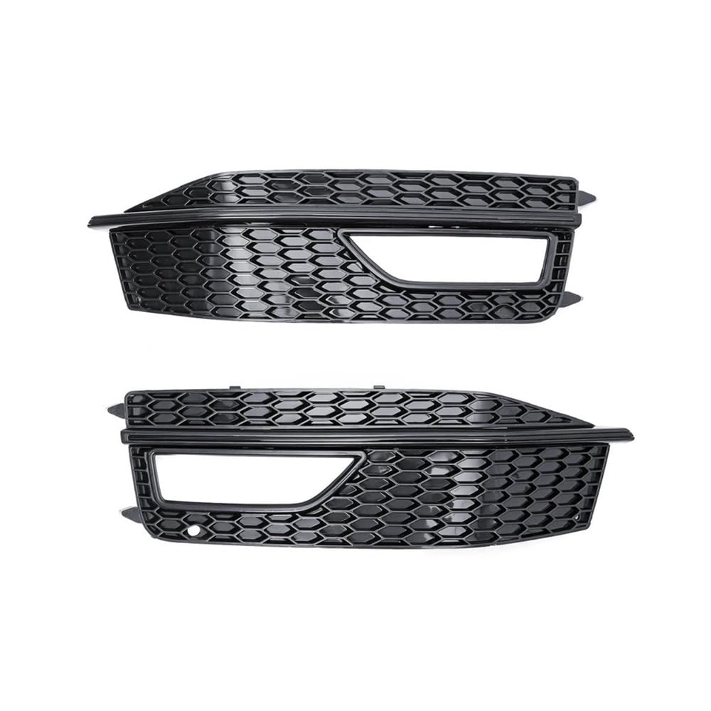 Nebelscheinwerfer-Abdeckung Auto Vorderen Stoßfänger Unteren Nebel Licht Grill Grille Für Audi A4 B8 Für S-Linie S4 2012 2013 2014 2015 8K0807681P 8K0807682P Front Kühlergrille(A) von MODADA