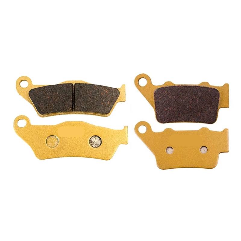 181 und 363 Nummer 250CC Motorrad Vorne Hinten Bremsbeläge Set(1set Ceramic) von MOFFNNOL