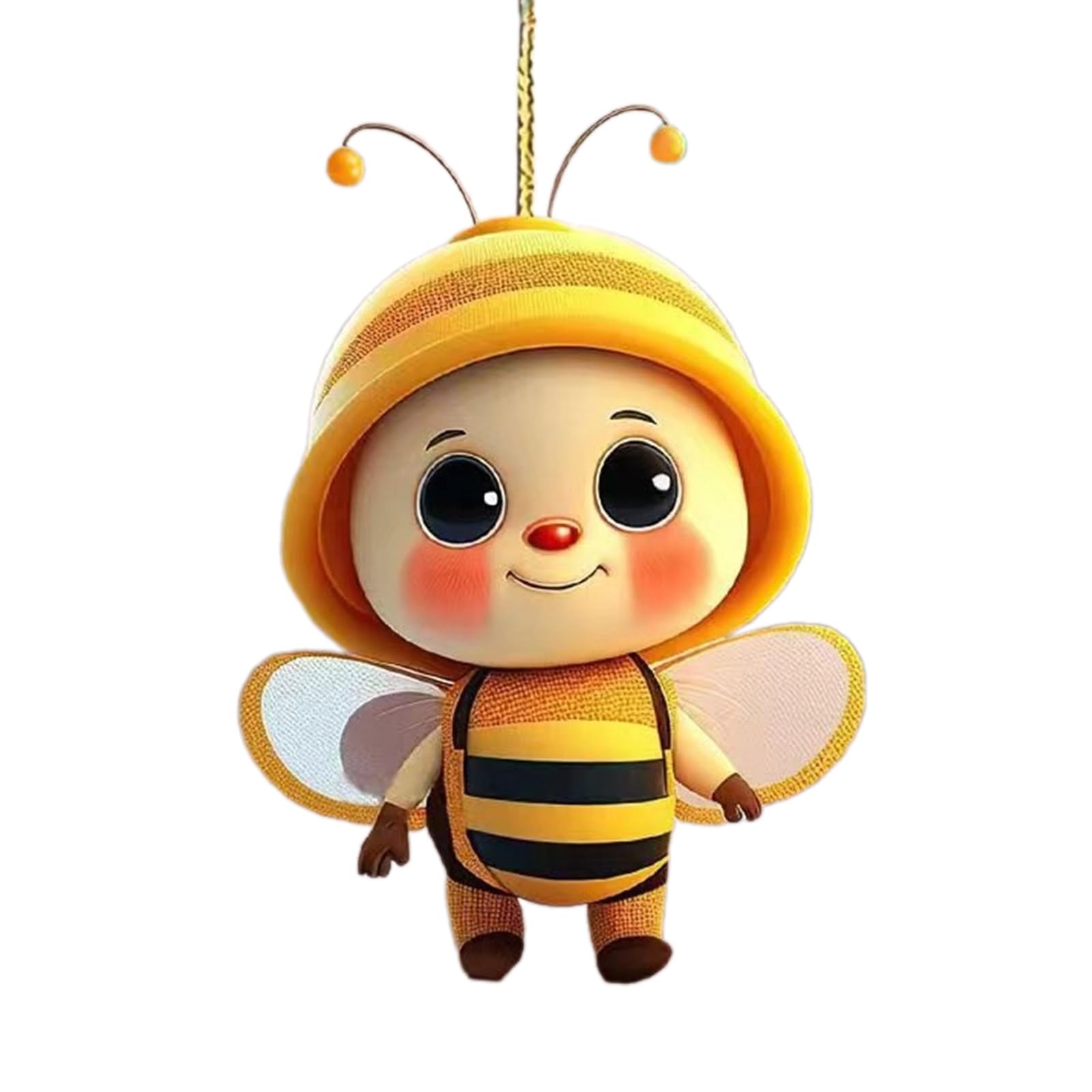 Acryl Bienen Auto Rückspiegel Halten Hummeln Autobehänge Ornament Geschenk Für Bienenliebhaber Autobehänge Bienen Tasche Ornament von MOIDHSAG