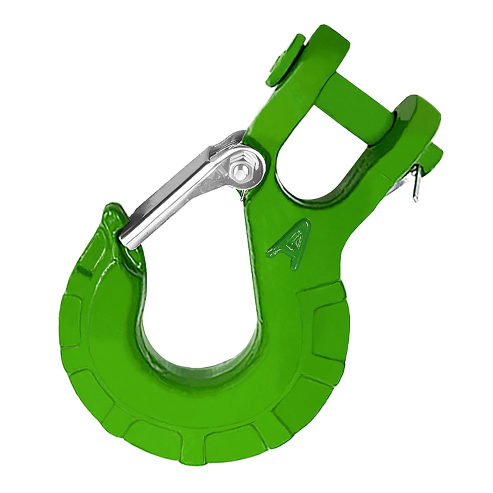 MOIDHSAG 3/8" Windenhaken Tragfähigkeit 6613lbs Stahlwindenhaken Windenschleppgabel Rutschhaken Für SyntheticRope Windenkabel von MOIDHSAG