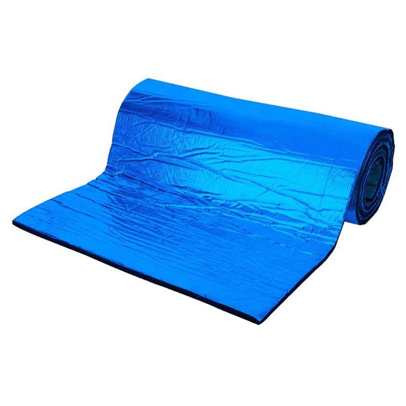 MOIDHSAG Auto Akustik Schaum Boden Heckklappen Schalldämmung Deadener Matte Lärm Reduktion Pad Blau 20'' X 79'' 5mm von MOIDHSAG