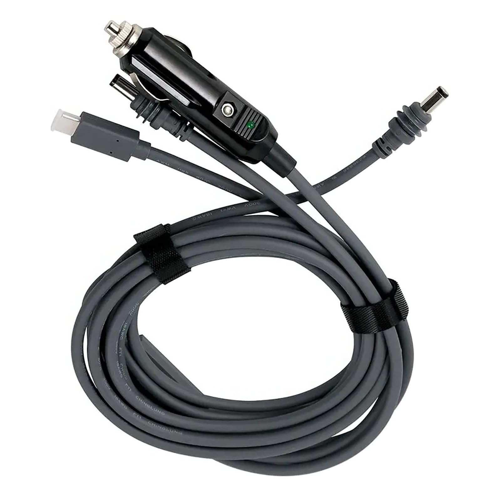 MOIDHSAG Flexibles Und Tragbares USB C Auf D Netzkabel Effizientes USB Kabel Aus Kunststoff Für Outdoor Aktivitäten Und Die Nutzung Auto Für Space X von MOIDHSAG