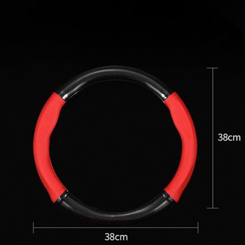 MOIKOTLR Lenkradbezug fürs Auto, für AAA Universeller Lenkradbezug fürs Auto, Schutz, atmungsaktiv, weich, rutschfest,B von MOIKOTLR