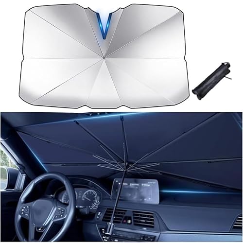 Sonnenschutz Auto Frontscheibe, für Toyota Corolla Touring Sports 2019-2022 2023 Wärmeisolierung Sonnenblende Vorne Car Windshield Sun Shade,B von MOIKOTLR