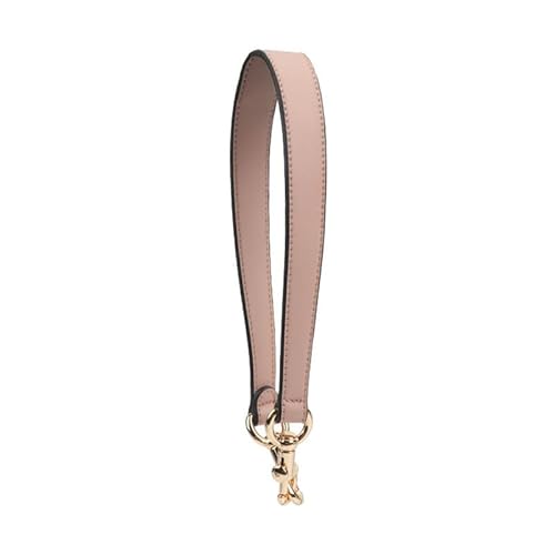 19.29" Taschengurt für Handtaschen Leder Geldbörse Gurt Schultergurt Geldbörse Griff für Schulter Geldbörse Gurte mit goldenen Clips Lotus Rosa von MOISTRI