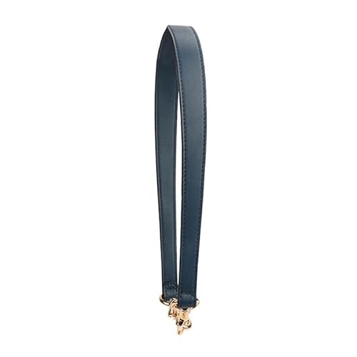 25.59" Taschengurt für Handtaschen Leder Geldbörse Gurt Schultergurt Geldbörse Griff für Schulter Geldbörse Gurte mit Silber Clips Marineblau von MOISTRI