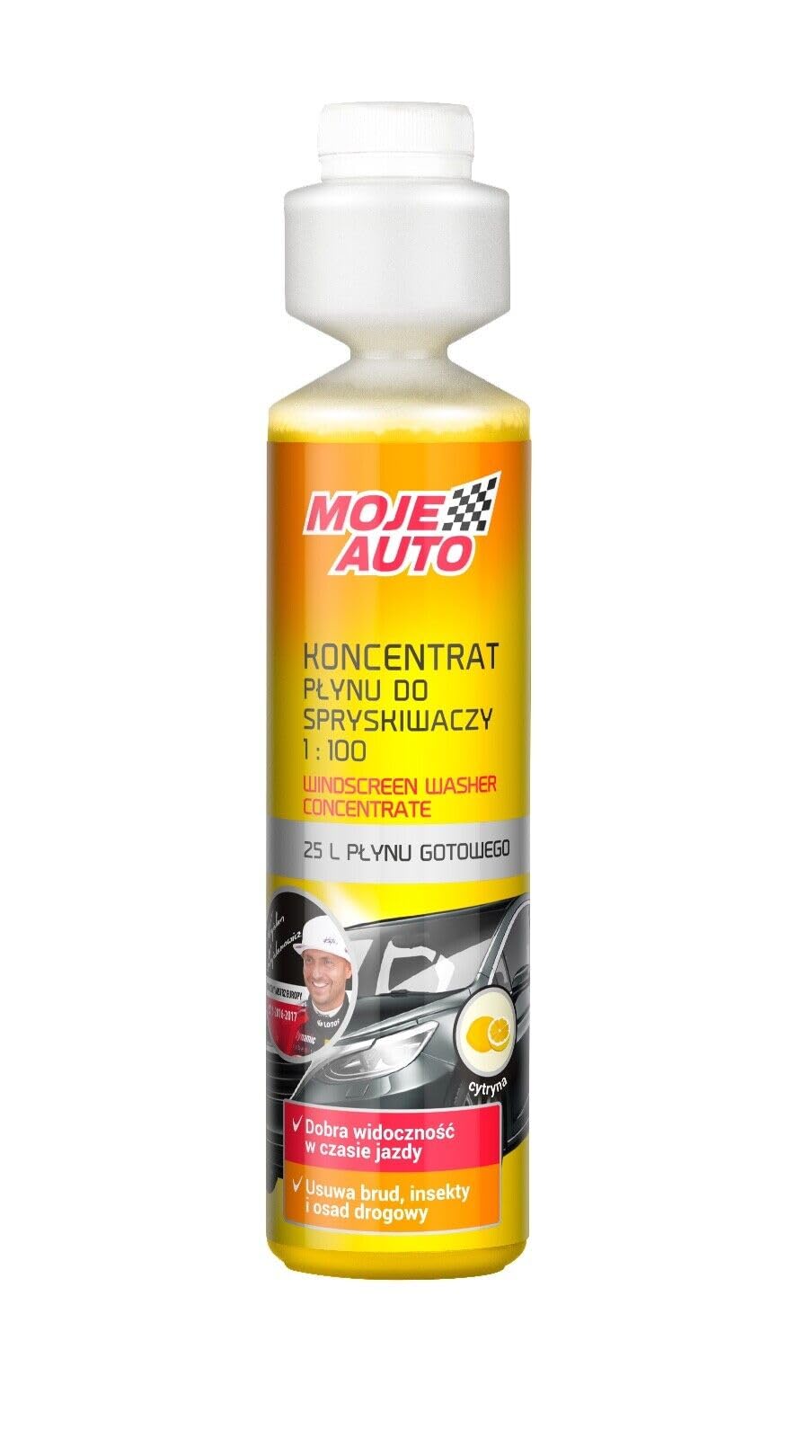 MOJE AUTO 19-087 Scheibenwischwasser Scheibenreiniger Flasche 250ml von MOJE AUTO