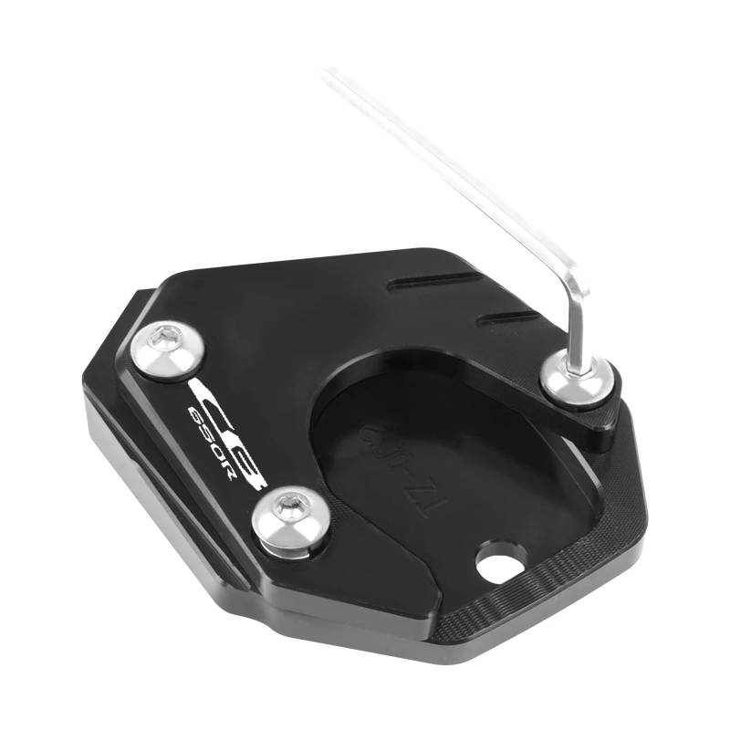 MOLUCI Seitenständerplatte Pad Für Ho&nda CB 650R CB650R CB300R 2019-2023 CB 650 R CB500X/F CB400X Ständer Fuß Seite Stehen Verlängerung Pad Unterstützung Vergrößern Platte von MOLUCI