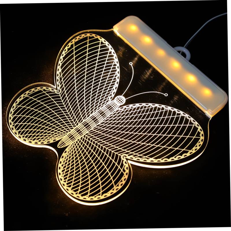 MOLUCKFU 1 Set Kreativer Saugnapfbecher Hanglampe Kühlerkühler Kerzendekorationspapier Seillampenschatten Deckenlampenschild Dekorative Aufkleber Im Freien Lampenschirme Home Decor White von MOLUCKFU