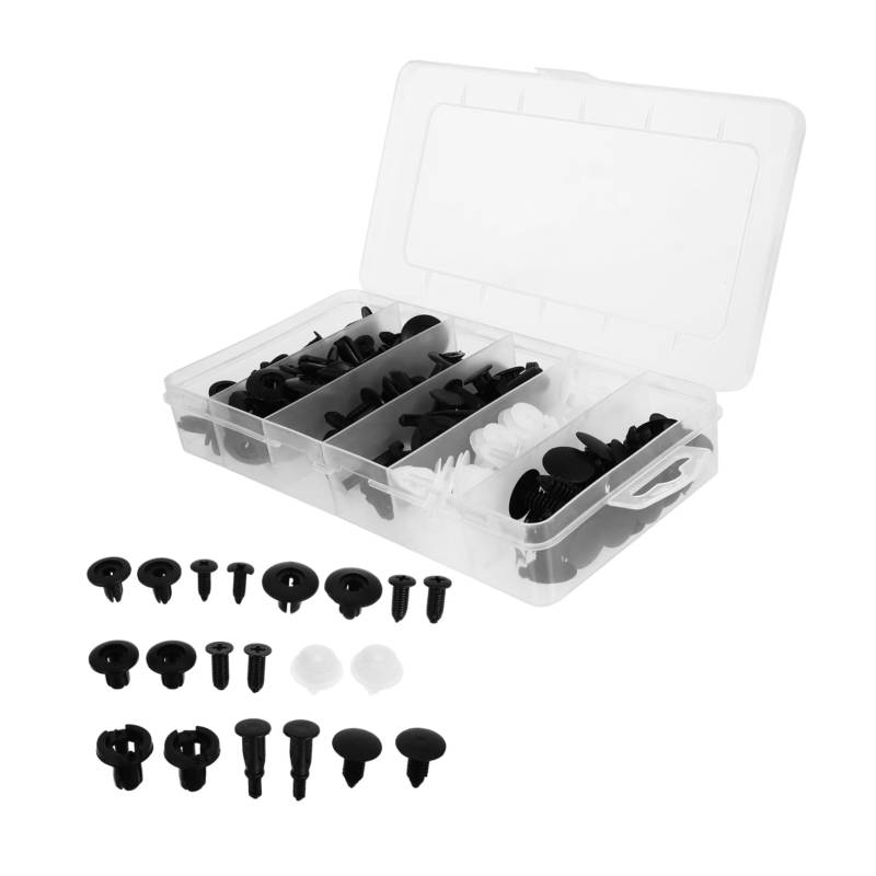 MOLUCKFU Auto Clips Türverkleidung Stoßstangen Befestigungsclips Universal Push Retainer Set Für Karosserie Und Bumper Reparaturen von MOLUCKFU