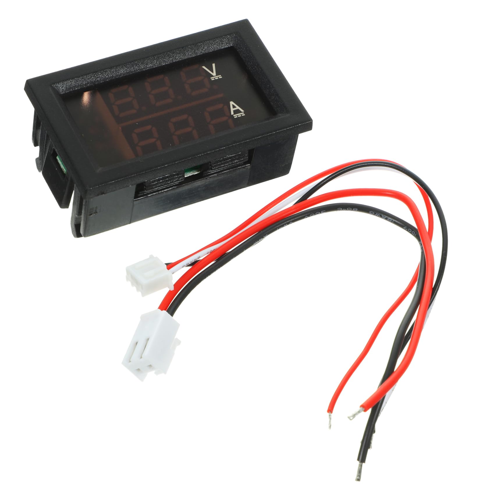 MOLUCKFU Digitaler 10A Voltmeter Amperemeter Spannung Und Strom Tester Monitor Panel Messgerät Für Auto Präzise Batterieanzeige Und Stromprüfung Mit Klarer LCD Anzeige von MOLUCKFU