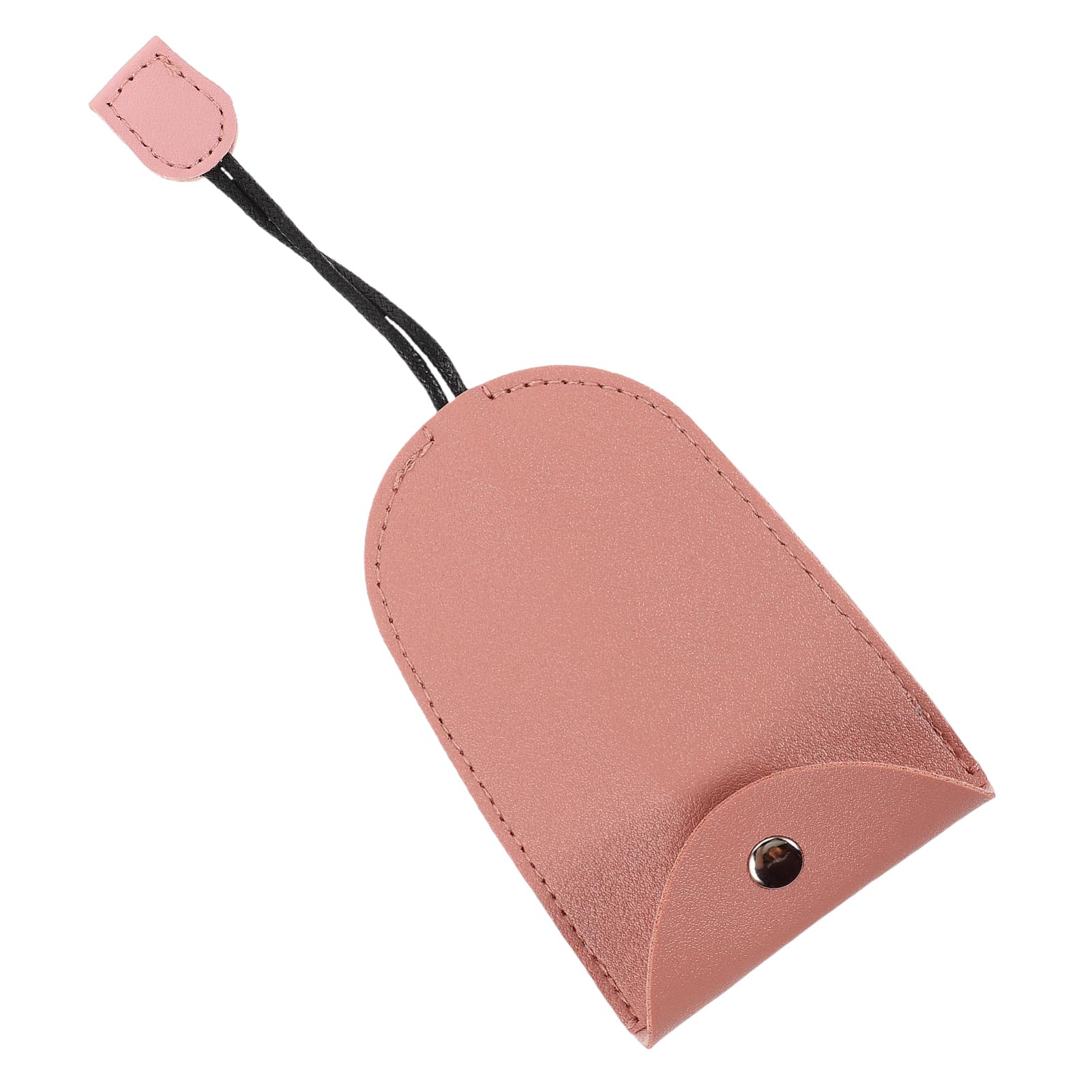 MOLUCKFU Tasche Für Autoschlüssel Schlüsselanhänger Mit Reißverschluss Schlüsselanhänger-etui Mini-geldbörse Etui Für Die Autoschlüssel Tasche Schlüsselanhänger USB-Halter Rosa Pu-Leder von MOLUCKFU