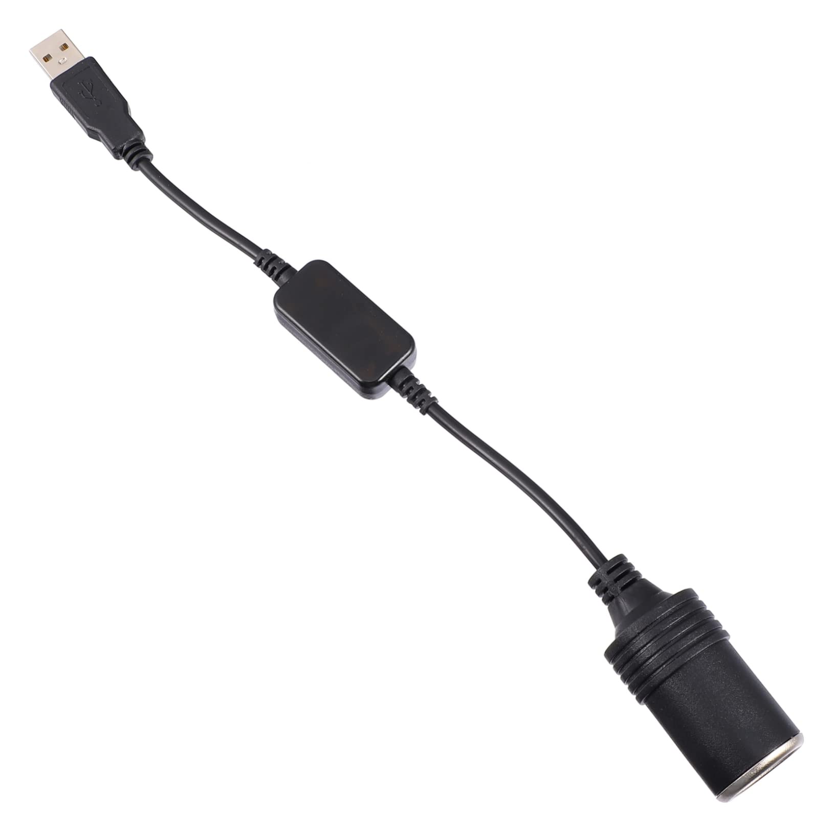 MOLUCKFU USB 5V Auf 12V Zigarettenanzünder Adapter Kfz Stromkonverter Für USB Geräte Praktisches Autozubehör Für Unterwegs Kompatibel Mit Verschiedenen Fahrzeugen von MOLUCKFU