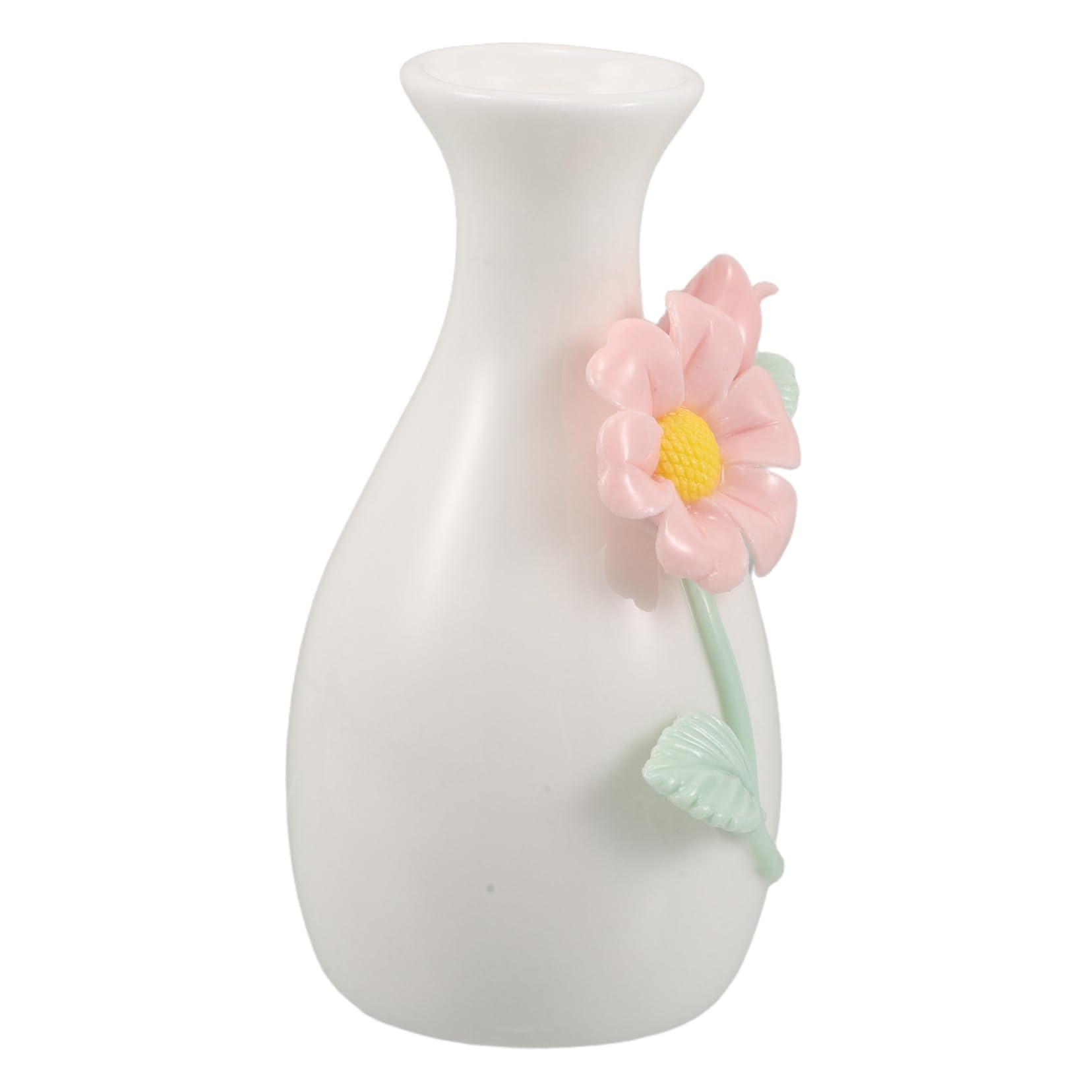 MOLUCKFU Wohnmobil-Vase Blumenhalter Vasen ästhetische Blumenvase einzigartige Vasen süße Vase Blumentopf Haushaltsvase Heimdekoration einzigartige Blumenvase lustige Vase Keramik von MOLUCKFU